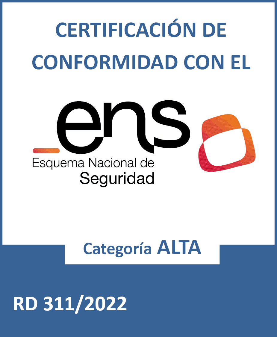 ENS High category conformity certificate